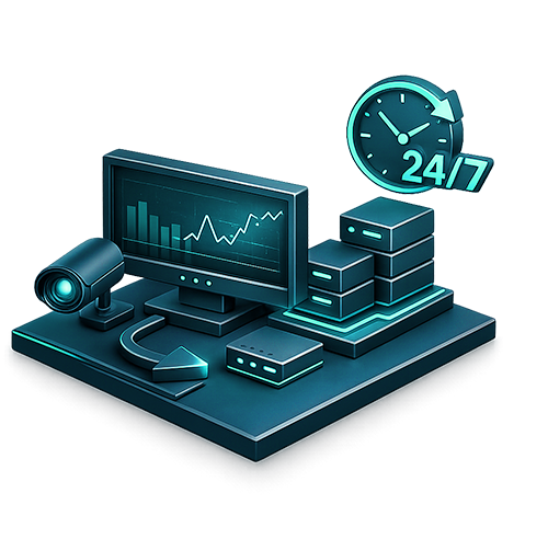 Monitoreo 24/7