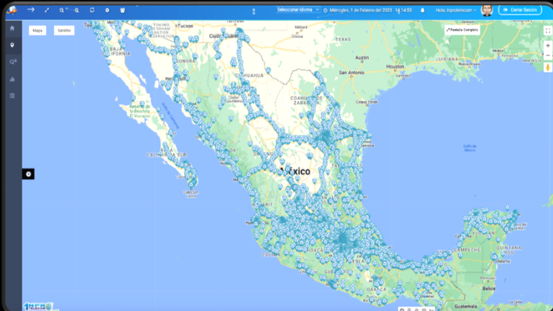 Dashboard de proyectos e indicadores de desempeño